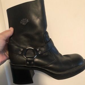 Harley Davidson Riding Boots - Leather, size 7.5
